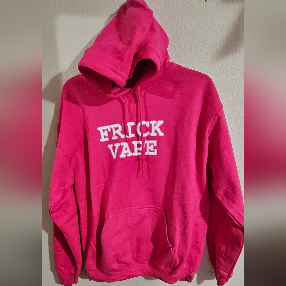 Official Baylen Levine Girls Frick Vape Pink Hoodie Size M New Without Tags